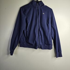 Banana Republic Navy Blue Zip-Up Jacket